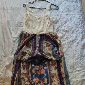 Romper with Built in Skirt